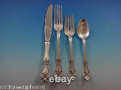 Chateau Rose by Alvin Sterling Silver Flatware Set For 8 Service 53 Pieces