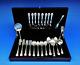 Chateau Rose By Alvin Sterling Silver Flatware Set For 8 Service 47 Pieces