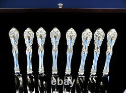 Chateau Rose by Alvin Sterling Silver Flatware Set for 8 Service 47 pieces