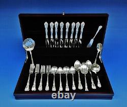 Chateau Rose by Alvin Sterling Silver Flatware Set for 8 Service 47 pieces