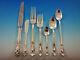Chateau Rose By Alvin Sterling Silver Flatware Set For 8 Service 64 Pcs Dinner