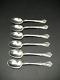Chateau Rose By Alvin Sterling Silver Oval Place Soup Spoons 6 5/8 / Set Of 6