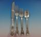 Chateau Rose By Alvin Sterling Silver Regular Size Place Setting(s) 4-piece