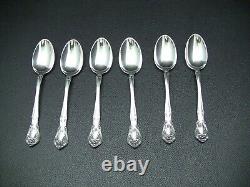 Chateau Rose by Alvin Sterling Silver Teaspoons 6 / Set of 6