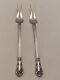 Chateau Rose By Alvin Sterling Silver Pickle Fork 5 3/4 Inches 18 Grams 2 Pieces