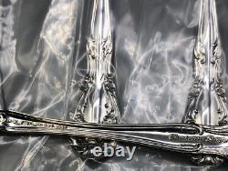 Chateau Rose by Alvin Sterling Silver set of 4 Ice Cream Forks 5.25