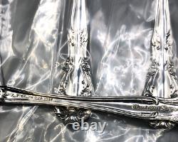 Chateau Rose by Alvin Sterling Silver set of 8 Ice Cream Forks 5.25