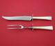 Chippendale New By Alvin Sterling Silver Steak Carving Set 2-pc Knife 9 1/4