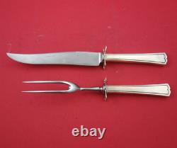 Chippendale New by Alvin Sterling Silver Steak Carving Set 2-pc knife 9 1/4