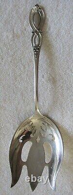 Chippendale, Old Alvin Sterling Silver Slotted Serving Fork