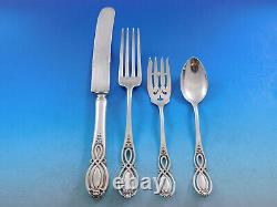 Chippendale Old by Alvin Sterling Silver Flatware Set for 6 Service 46 pc Dinner