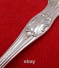 Cold Meat Fork Viking by Alvin Sterling Silver Flatware 7 1/8 Long 44 grams