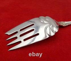 Cold Meat Fork Viking by Alvin Sterling Silver Flatware 7 1/8 Long 44 grams