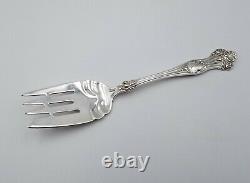 Cold Meat Fork Viking by Alvin Sterling Silver Flatware 7 1/8 Long 44 grams