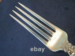 DINNER FORK! Vintage ALVIN STERLING 925 silver ORANGE BLOSSOM pattern LOVELY