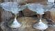 Estate Sterling Silver Alvin S160-candle Holder Pair With Glass Inserts-no Monos