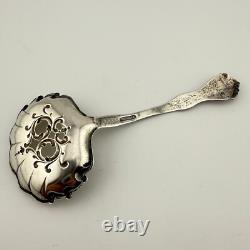 Edward VII Knight Alvin Vintage 925 Sterling Silver Serving Spoon 4 3/8'' 10.8g