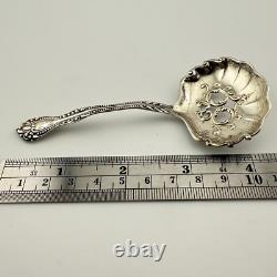 Edward VII Knight Alvin Vintage 925 Sterling Silver Serving Spoon 4 3/8'' 10.8g