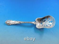 Edward VII by Alvin Sterling Silver Ice Spoon Pierced 7 1/4 Server