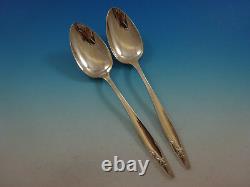 Eternal Rose by Alvin Sterling Silver Flatware Set for 12 Service 64 Pieces