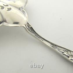 FLORAL SERIES by ALVIN Sterling Silver Nut Spoon Scoop Chrysanthemum No Mono