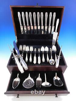 Flanders New by Alvin Sterling Silver Flatware Set for 10 Service 70 pieces