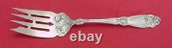 Fleur De Lis By Alvin Sterling Silver Beef Fork with Bar 6 1/4