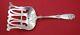 Fleur De Lis By Alvin Sterling Silver Asparagus Fork 9 1/8 Serving Silverware