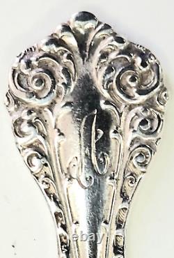 Florentine Alvin Sterling Silver Butter Spreader Flat Handle Mono set 6