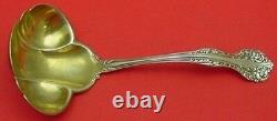 Florentine by Alvin Sterling Silver Gravy Ladle Gold Washed 6 1/2