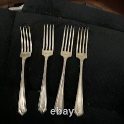 Four Richmond by Alvin Sterling Silver Dinner Fork 7 3/4