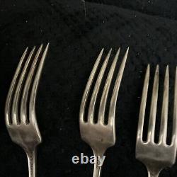 Four Richmond by Alvin Sterling Silver Dinner Fork 7 3/4