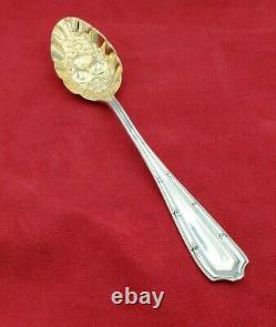 Francis I by Alvin Sterling Silver Berry Spoon with Fruit Design in Bowl 11077