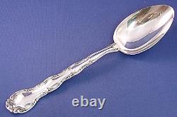 French Scroll- Alvin Sterling Table Serving Spoon