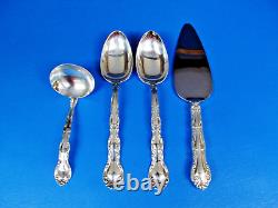 French Scroll By Alvin Sterling Silver Flatware Set For 8 Service 44 Pieces