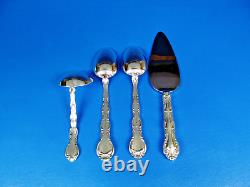 French Scroll By Alvin Sterling Silver Flatware Set For 8 Service 44 Pieces