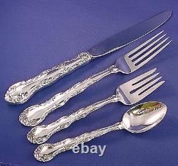 French Scroll-alvin 4 Pc Sterling Dinner Place Setting