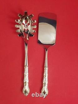 French Scroll by Alvin Sterling Handle Custom Made Pasta & Lasagna Server