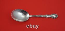 French Scroll by Alvin Sterling Silver Berry Spoon AS 8 3/8