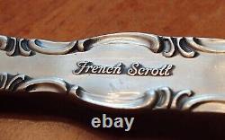 French Scroll by Alvin Sterling Silver Flatware 39 Pieces (C49)