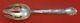 French Scroll By Alvin Sterling Silver Serving Spoon Pcd Open End Orig 8 1/2