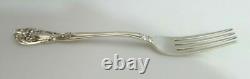 Genuine Solid Silver Alvin Sterling Chateau Rose Dinner Fork 7 1/8
