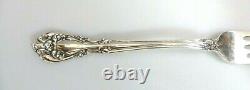 Genuine Solid Silver Alvin Sterling Chateau Rose Dinner Fork 7 1/8