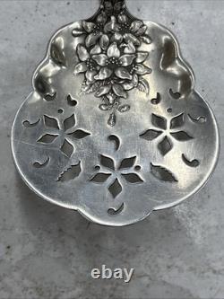 Gorham-Alvin Silver Co Sterling Silver Orange Blossom Tomato Server