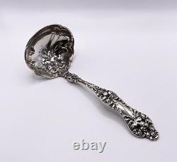 Gorham / Alvin Sterling Silver Orange Blossom Gravy Ladle