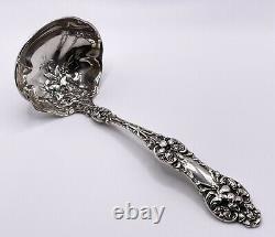 Gorham / Alvin Sterling Silver Orange Blossom Gravy Ladle