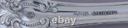 Great set 5 Alvin Sterling Silver Vivaldi Place Dessert Oval Soup Spoons