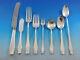 Hampton By Alvin Sterling Silver Flatware Set For 12 Service 103 Pieces