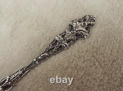 Holly (December) by Alvin 7 1/4 all Sterling youth/tea knife inscribed Mary