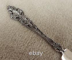 Holly (December) by Alvin 7 1/4 all Sterling youth/tea knife inscribed Mary